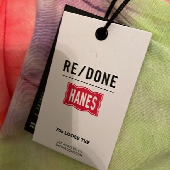 ReDone tie dye tee multicolored S - Picture 6 of 7